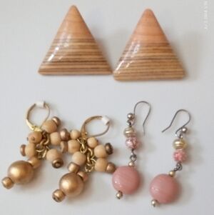 Neutral tone earring bundle